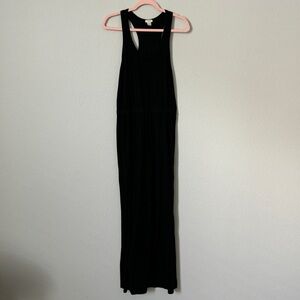 J Crew Black Maxi Dress